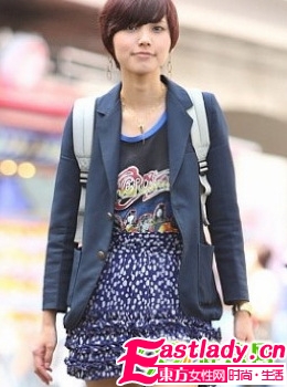 最新秋季韩国时尚发型街拍