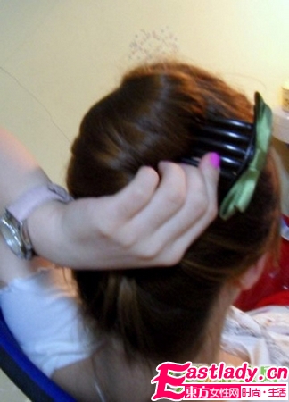 超简单又优雅好看的盘发步骤图解