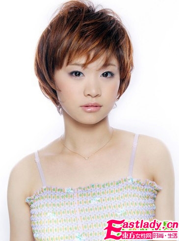 09新款迷人短发时尚入秋