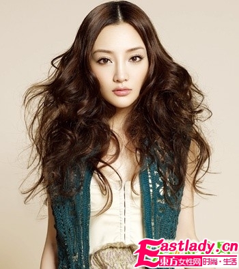 发型DIY 李小璐式浪漫大波卷