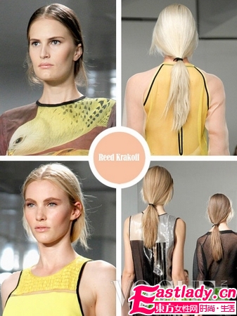 13款秀场马尾辫发型推荐