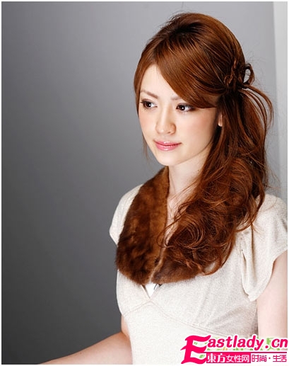 唯美气质 五款浪漫韩式盘发