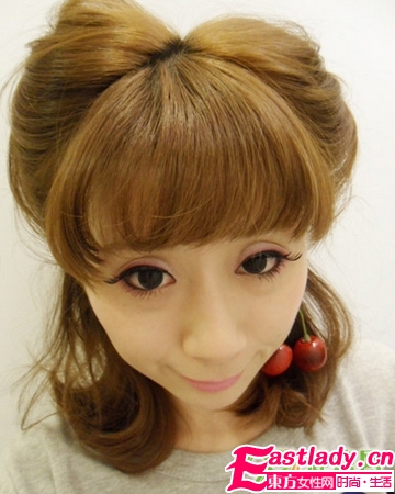 日本猫耳发型 看谁的比较萌