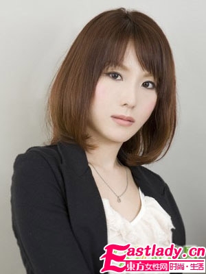 甜美范儿 09秋季最新内卷中长发