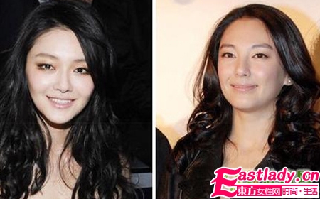 汪小菲女友 大S张雨绮发型PK