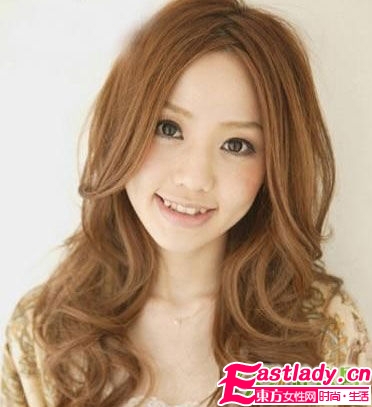 时髦日系长卷发 瘦脸百分百