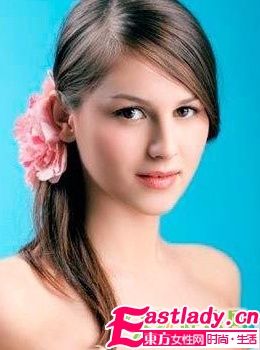 最新冬季简约美韩式新娘盘发