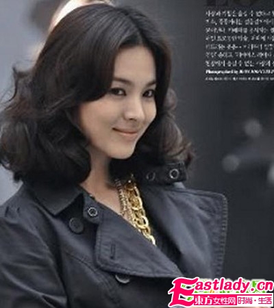 惊艳 宋慧乔秋冬大片时尚发型