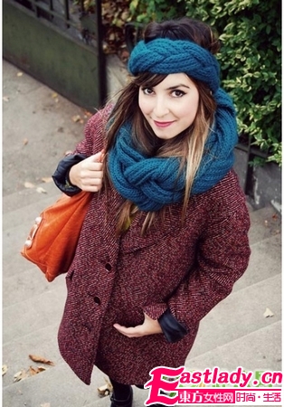 街拍外国美女流行发型