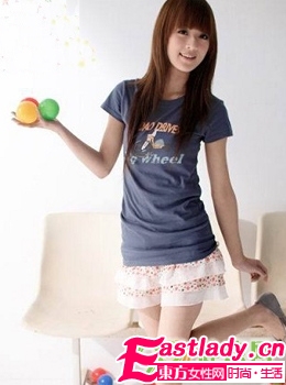 台湾网络红人果子的百变清纯发型