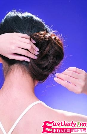居家也时尚 DIY韩式风情小发髻