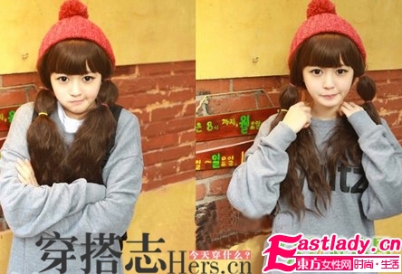 最萌 莲藕结 发型大流行