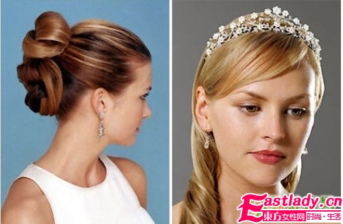 18款经典新娘发型随你挑