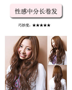 适合胖脸女孩的四款时尚卷发