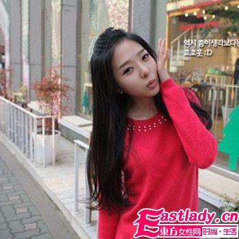 最搭冬装的韩式时尚发型