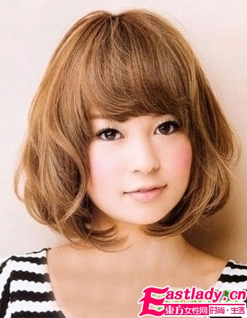 10款日系圆脸发型 长发短发随你挑