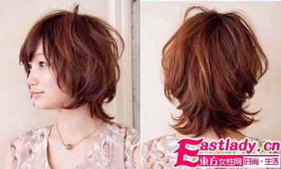 方脸型MM最适合的5款短发发型