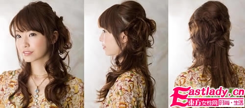 一眼爱上你的温柔公主头