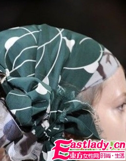 秋季 明星也爱的头巾发饰DIY