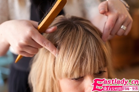 公主头鱼尾辫的编法图解