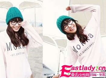 冬季最爱 浪漫韩风帽子巧搭长发