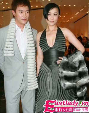 不老美女刘嘉玲的秀发风情