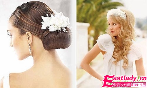 18款经典新娘发型随你挑