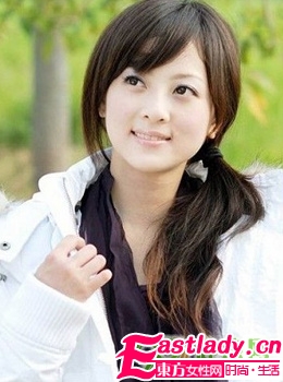 台湾网络红人果子的百变清纯发型