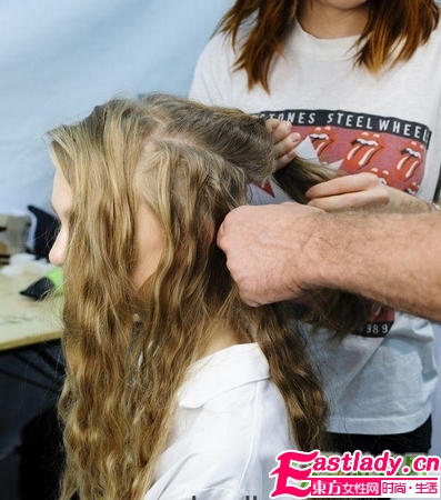 唯美法式麻花辫编发发型