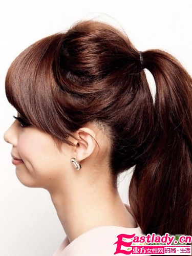 秋季发型 2款复古风丝巾系发