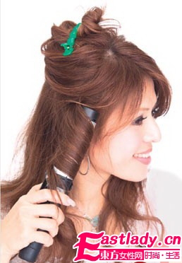 达人打造浪漫法式公主头图解