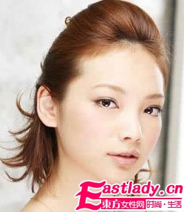 超显气质的5款日系淑女扎发