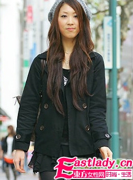 日本街拍达人时尚个性发型