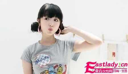 秋季最爱 甜美韩式可爱发型风