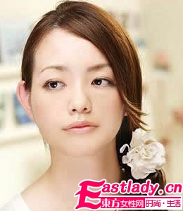 超显气质的5款日系淑女扎发