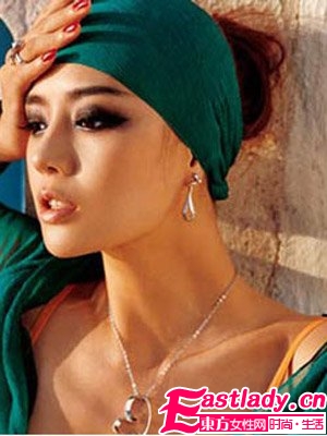 达人教你巧搭发箍的时尚秘诀