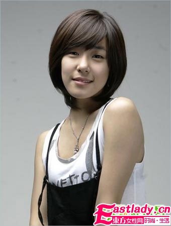 魅力加分 清爽靓丽韩式发型