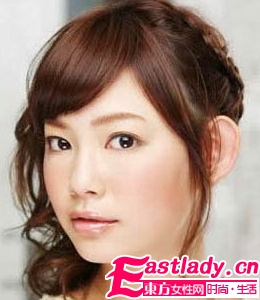 超显气质的5款日系淑女扎发