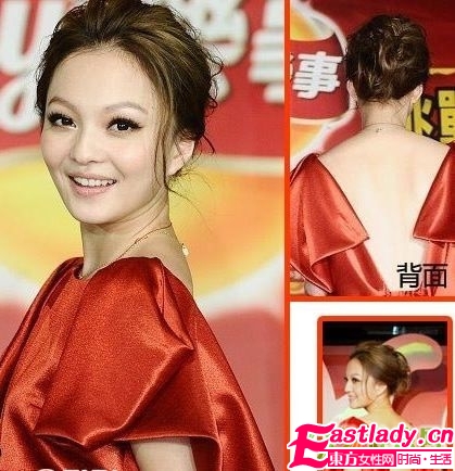 5大女星时尚经典盘发大PK