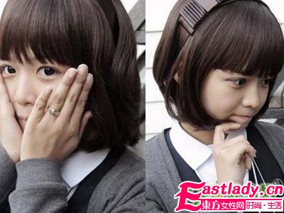 惊艳 最IN长发变短发的时尚风情