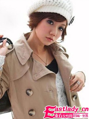 柔美清爽 最新冬季卷发造型