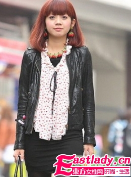 甜蜜可爱风 东京最新街拍发型