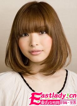圆脸MM最爱的超人气秋季发型