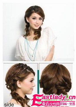 四款五分钟搞定的简单DIY编发