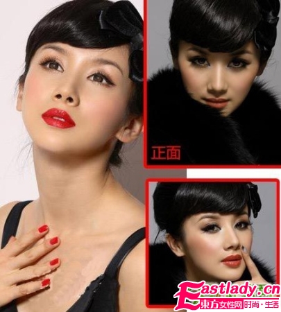 5大女星时尚经典盘发大PK