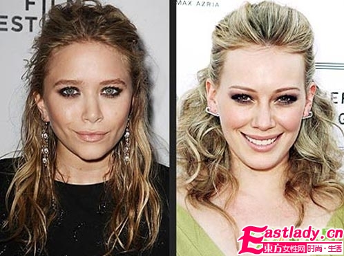 明星们的同款发型美丽大PK