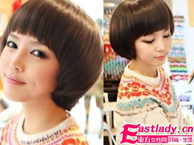 惊艳 最IN长发变短发的时尚风情