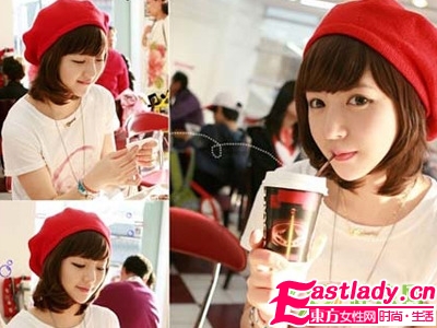 惊艳 最IN长发变短发的时尚风情