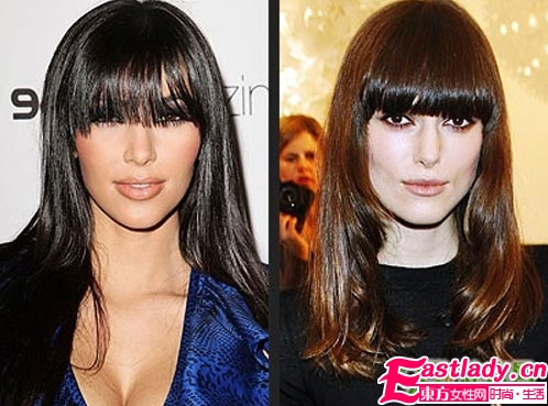 明星们的同款发型美丽大PK