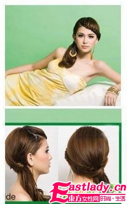 四款五分钟搞定的简单DIY编发